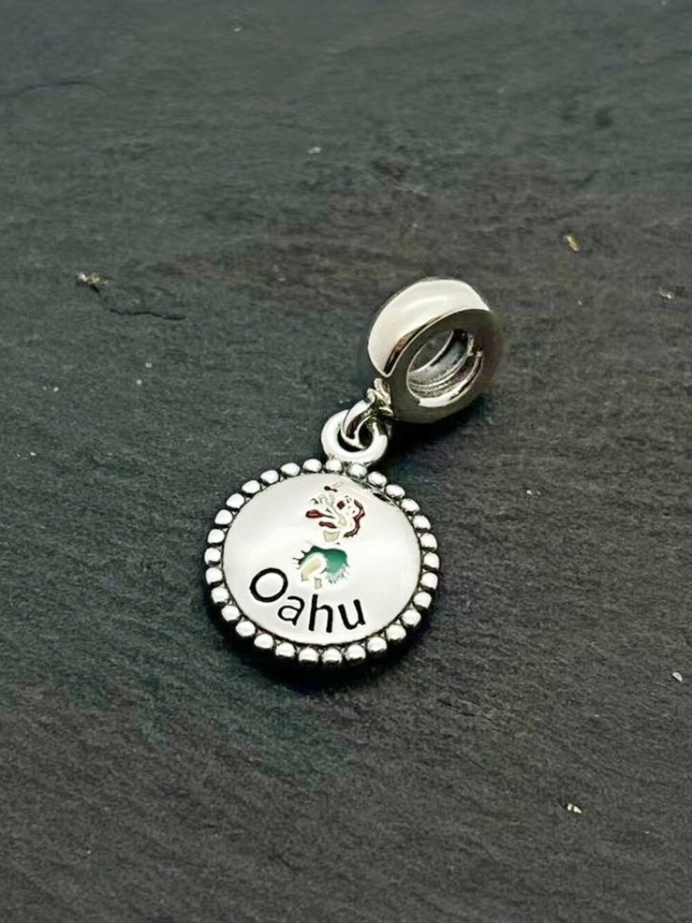 Pandora Oahu Hawall Exclusive Charm Sterling Silver Dangle Charm Jewelry